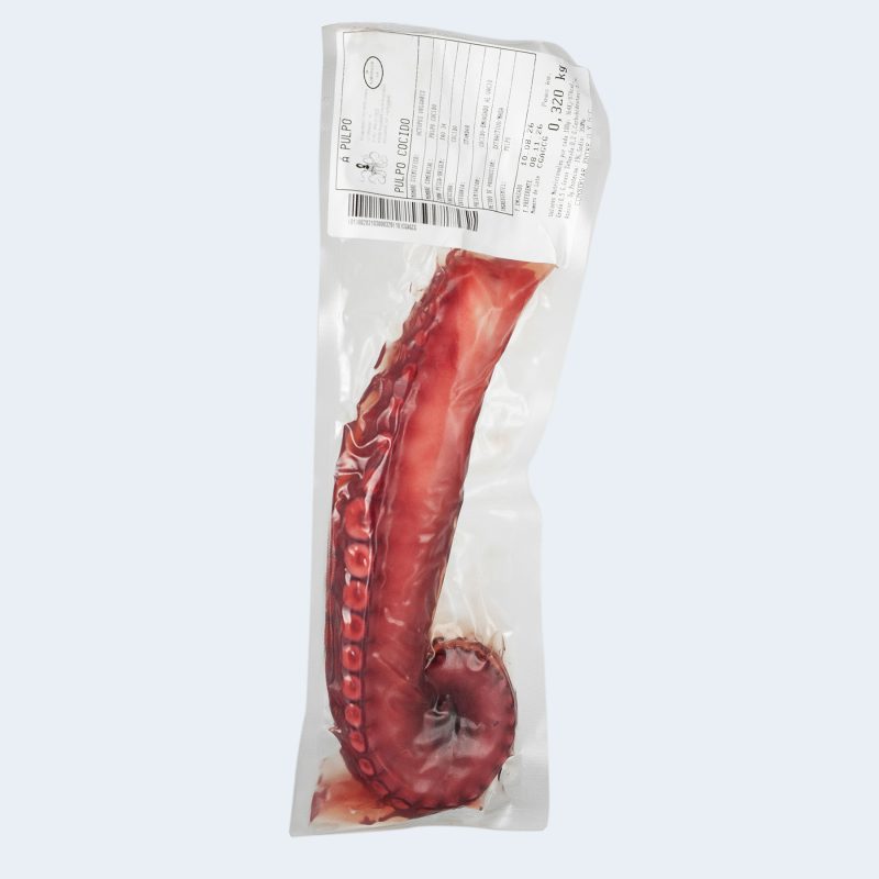 Pata de pulpo cocida